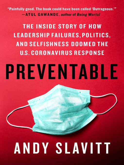 Title details for Preventable by Andy Slavitt - Wait list